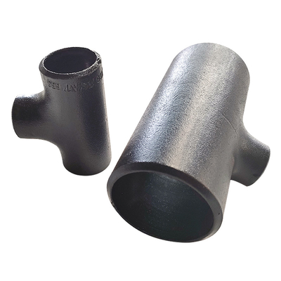L' acier au carbone Asme B16.9 Pipe Fitting Tee sans couture droit / réduisant 1/2 pouce