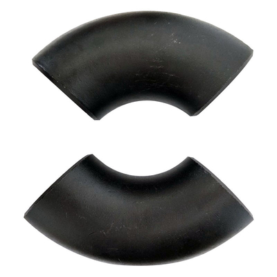 Le coude A234 Sch 40 d'Asme B16.9 bout long de rayon de 90 degrés de DST a soudé la LR sans couture