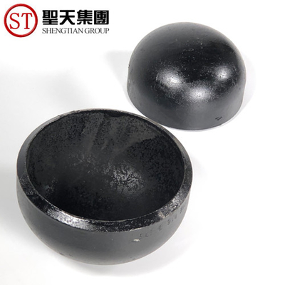 Montage de tuyau noir d'acier au carbone du chapeau Sch40 d'Asme B16.9 6 DN15-3000
