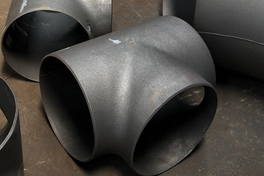 Montage de tuyau soudé bout à bout d'acier au carbone de pièce en t A234 Wpb sans couture